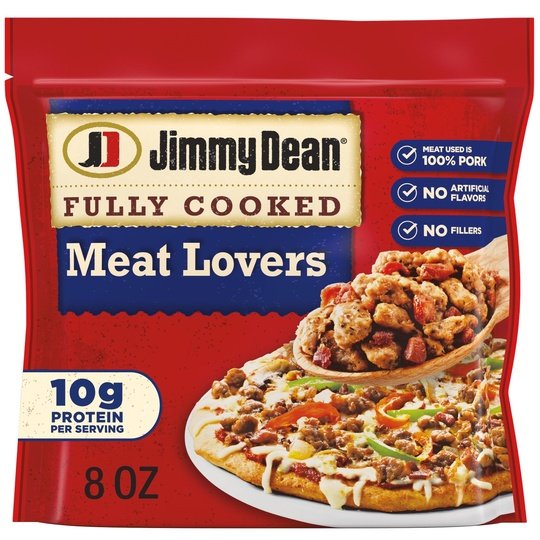 Jimmy Dean® Fully Cooked Meat Lovers Breakfast Crumbles, 8 oz