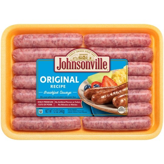 Johnsonville Original Breakfast Sausage, 14 Links, 12 oz (Fresh)