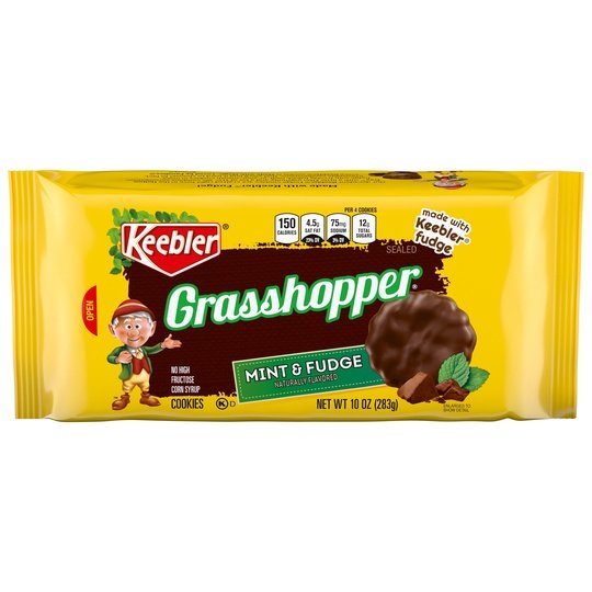 Keebler Grasshopper Mint & Fudge Cookies, 10 oz