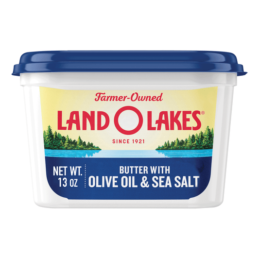 Land O Lakes® Butter with Olive Oil and Sea Salt, 13 oz Tub