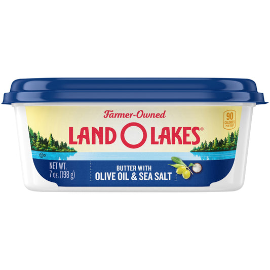 Land O Lakes® Butter with Olive Oil and Sea Salt, 7 oz Tub