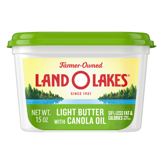 Land O Lakes® Light Butter with Canola Oil, 15 oz Tub