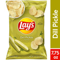 Lay's Dill Pickle Potato Snack Chips,7.75 oz Bag