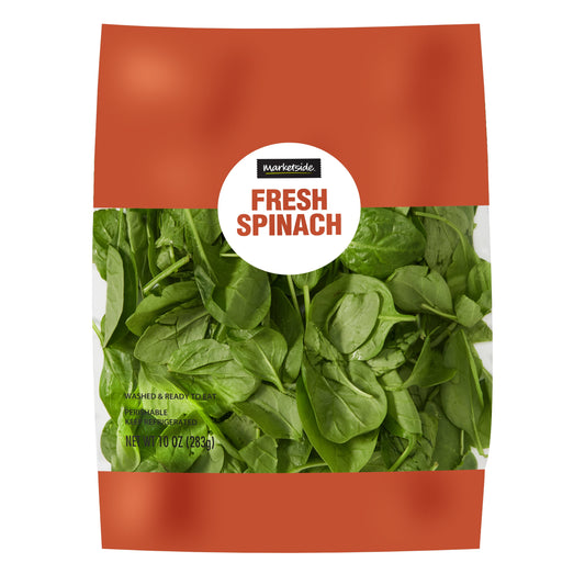 Marketside Fresh Spinach, 10 oz Bag, Fresh