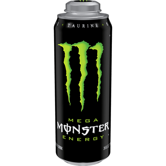 Mega Monster Energy Original, Energy Drink, Single 24 fl oz