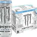 Monster Energy, Zero Ultra, Sugar Free Energy Drink, 12 fl oz, 6 Pack