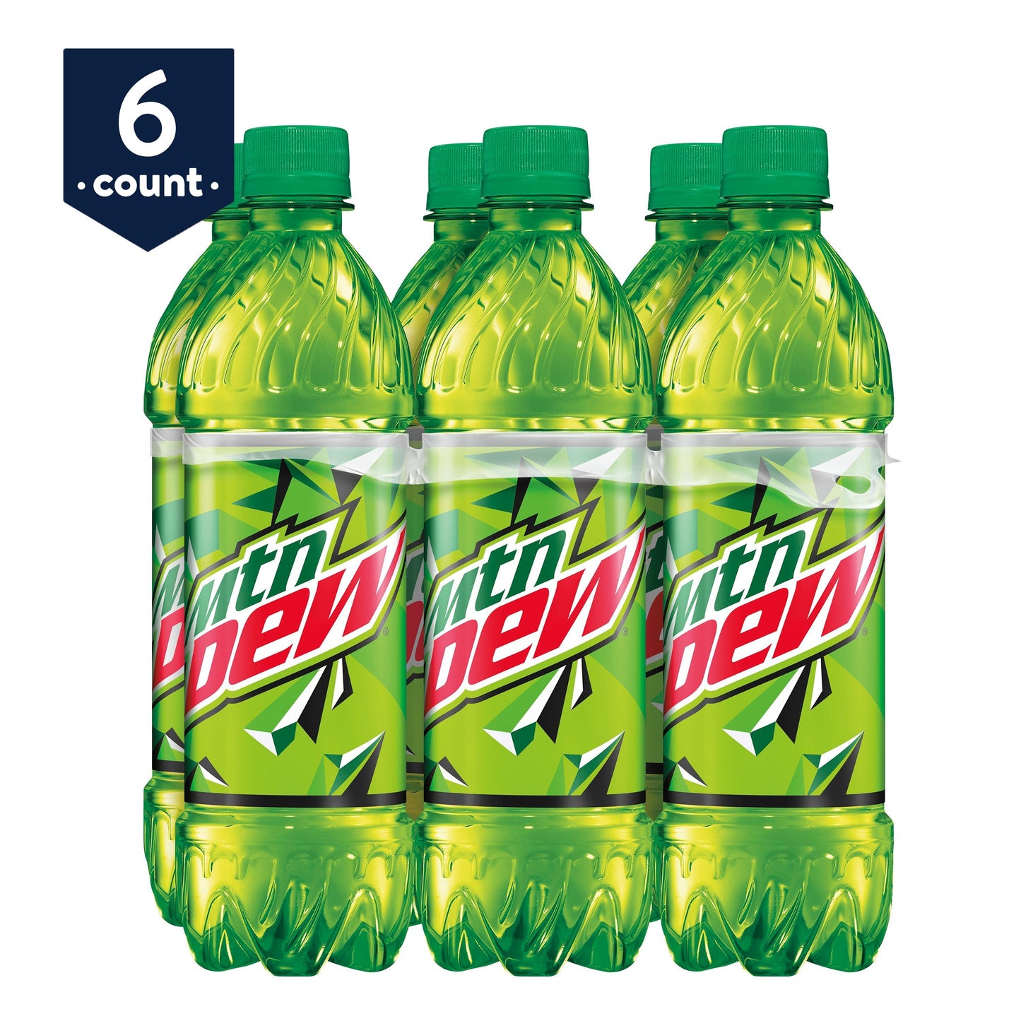 Mountain Dew The Original Soda, 16.9 Fl. Oz., 6 Count