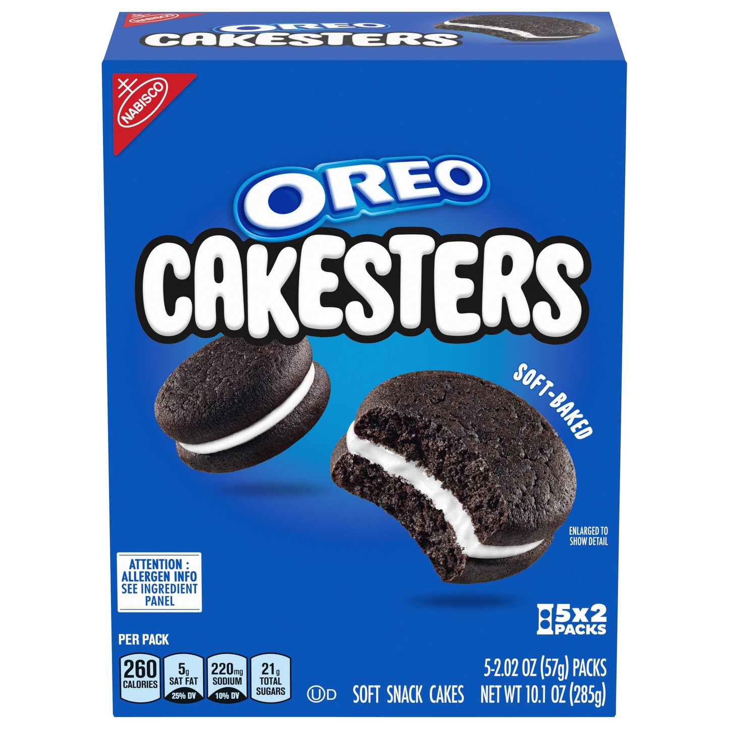 NABISCO OREO CAKESTERS ORIGINAL COOKIES 10.1 OZ