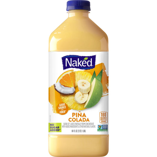 Naked Juice Pina Colada Fruit Smoothie, 64 oz Bottle