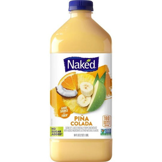 Naked Juice Pina Colada Fruit Smoothie, 64 oz Bottle