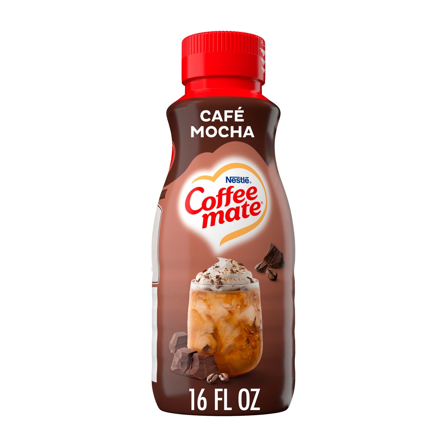 Nestle Coffee mate Cafe Mocha Liquid Coffee Creamer, 16 fl oz