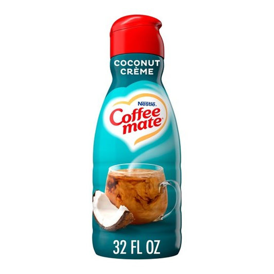 Nestle Coffee mate Coconut Creme Liquid Coffee Creamer, 32 fl oz