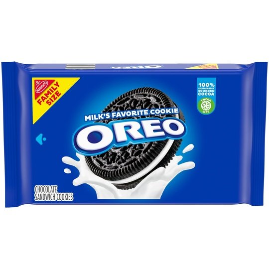 OREO Chocolate Sandwich Cookies, Family Size, 19.1 oz