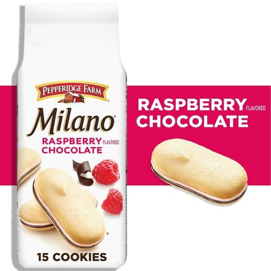 Pepperidge Farm Milano Cookies, Raspberry Chocolate, 7 oz Bag