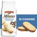 Pepperidge Farm Milano Double Milk Chocolate Cookies, 7.5 oz Bag (15 Cookies)