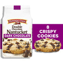 Pepperidge Farm Nantucket Crispy Double Dark Chocolate Chunk Cookies, 7.75 oz Bag (8 Cookies)