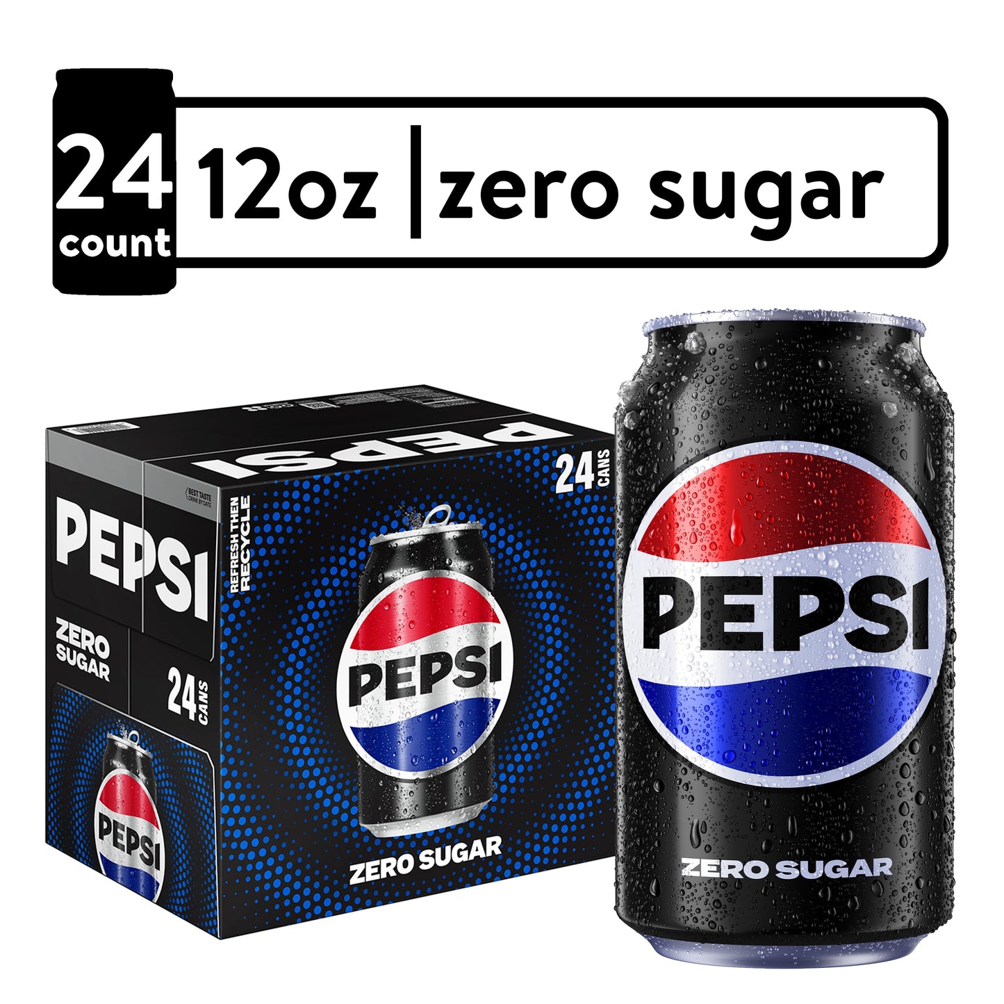 Coca-Cola Zero Sugar Soda Pop, 16.9 fl oz, 6 Pack Cans 