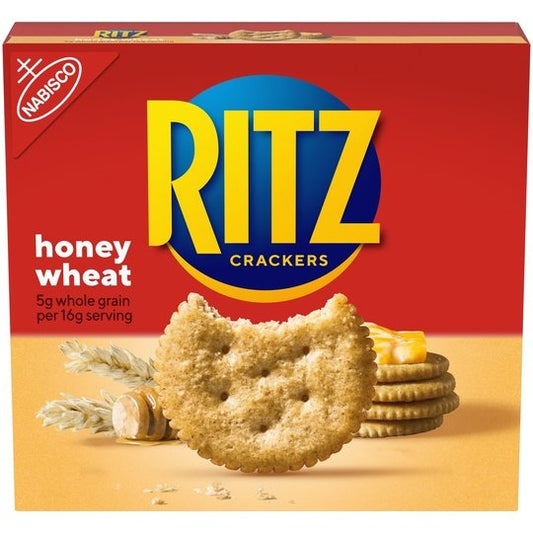 RITZ Honey Wheat Crackers, 13.7 oz