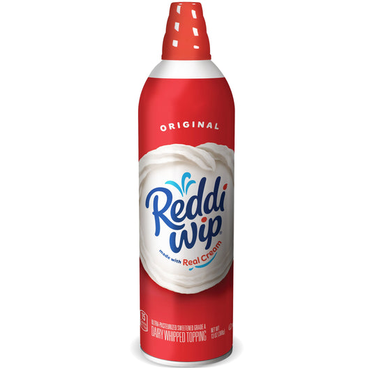 Reddi Wip Original Whipped Topping Made with Real Cream, 13 oz Spray Can