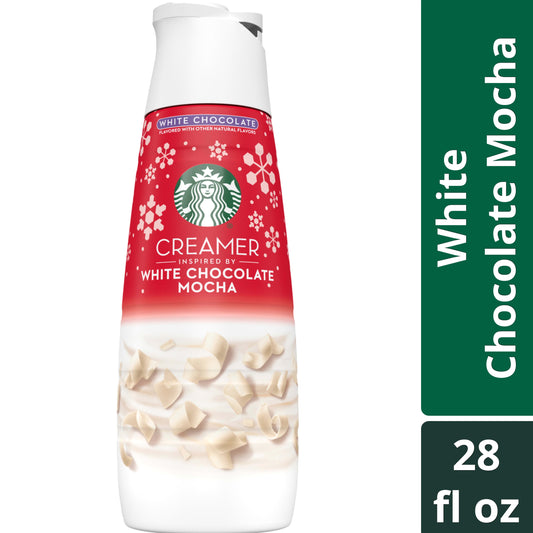 Starbucks Liquid Coffee Creamer White Chocolate Creamer, 28 fl oz