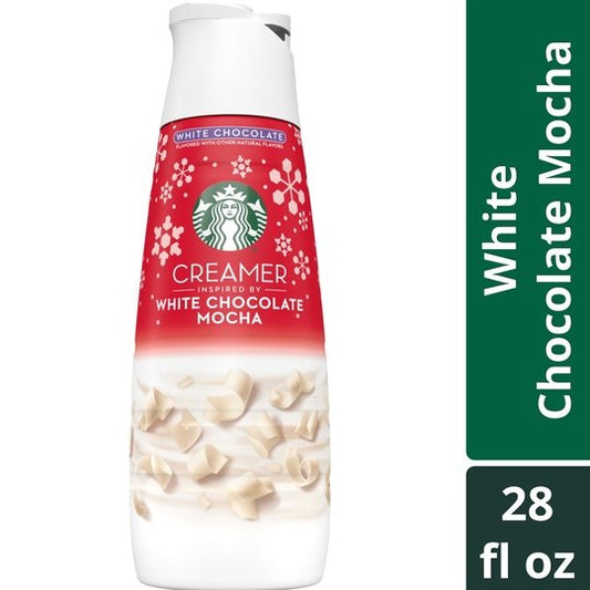 Starbucks Liquid Coffee Creamer White Chocolate Creamer, 28 fl oz