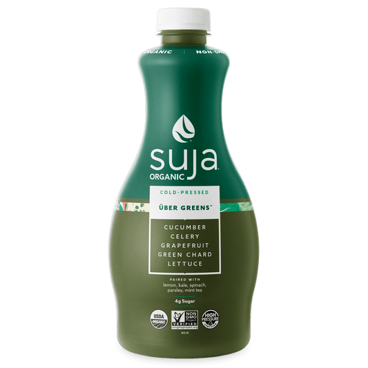 Suja Organic Cold-Pressed Uber Greens, 46 oz.