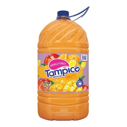 Tampico Mango Fruit Punch, Mango Orange Tangerine Juice Drink 1 Gallon