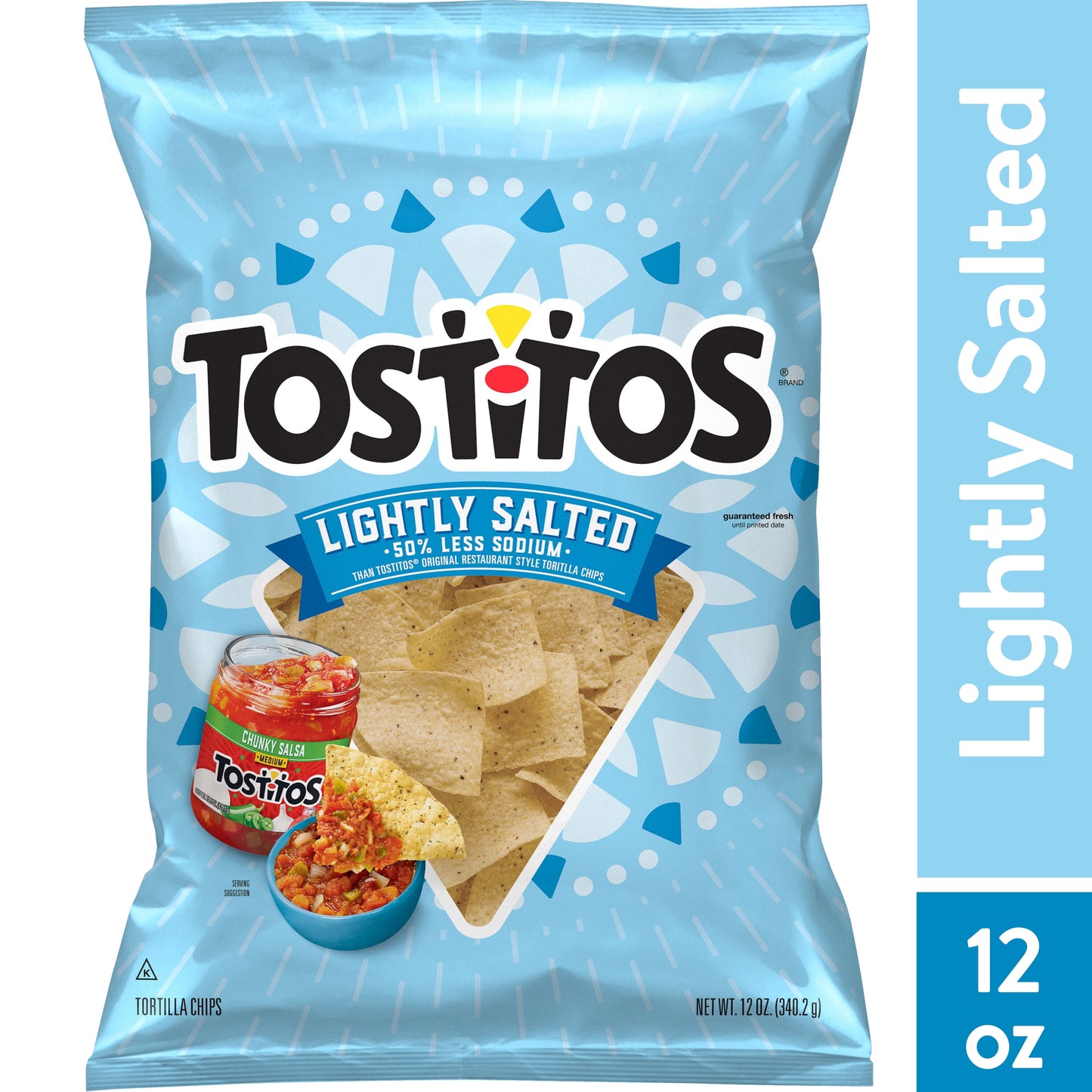 Tostitos Tortilla Chips Lightly Salted 12 Oz