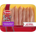 Tyson Trimmed & Ready All Natural Chicken Breast Tenderloins, 1.0 - 2.0 lb Tray