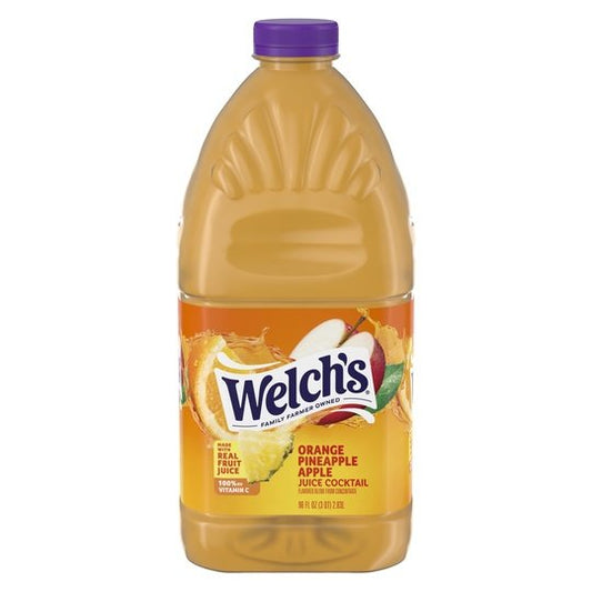 Welch's Orange Pineapple Apple Juice Cocktail, 96 fl oz Bottle