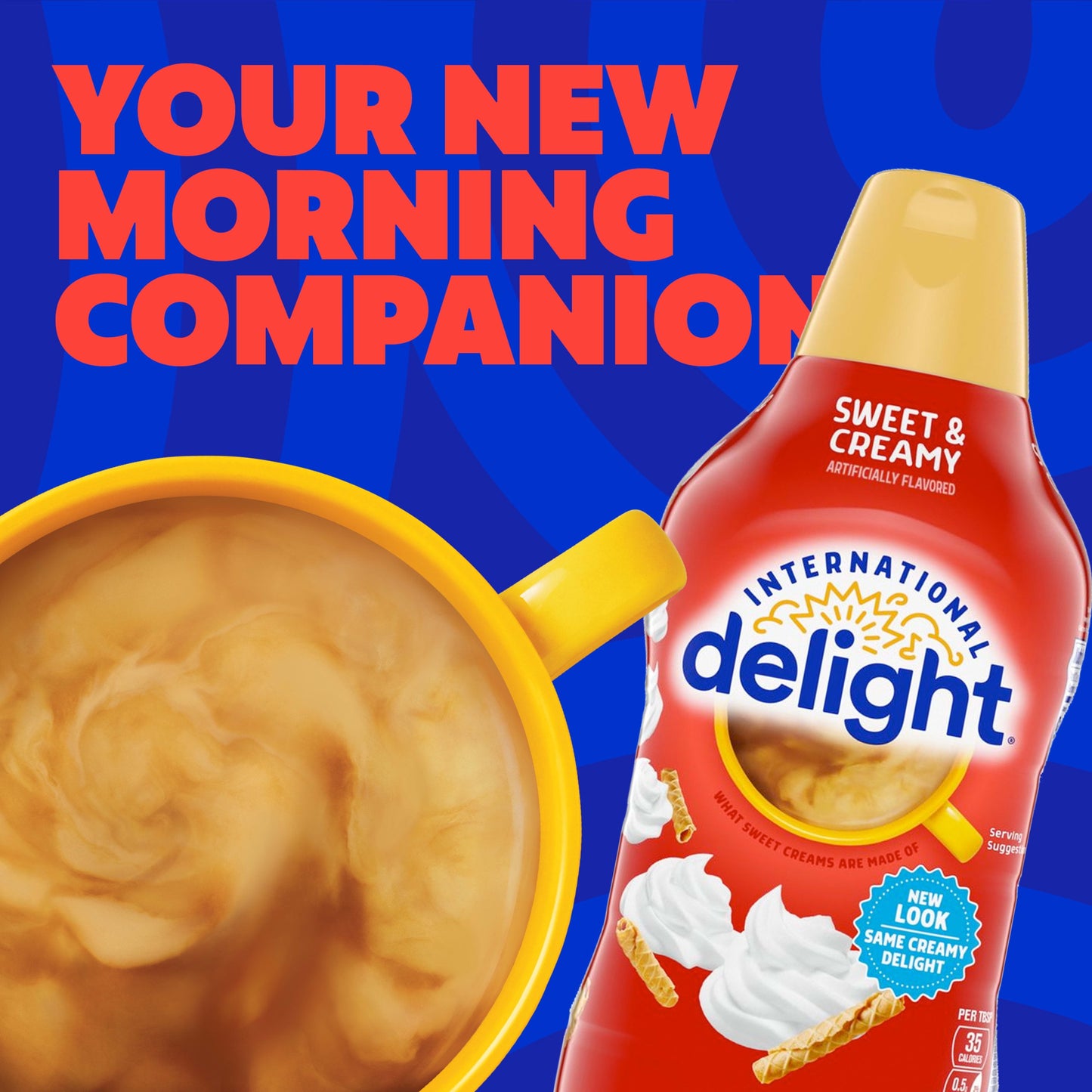 International Delight Sweet & Creamy Coffee Creamer, 64 fl oz Bottle