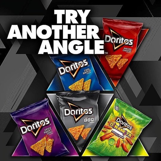 Doritos Tortilla Chips Spicy Nacho 2.75 Ounce