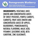 V8 Blends 100% Juice Pomegranate Blueberry Juice, 46 fl oz Bottle