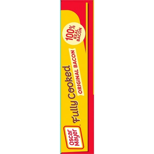 Oscar Mayer Fully Cooked Original Bacon Mega Pack, 6.3 oz Box