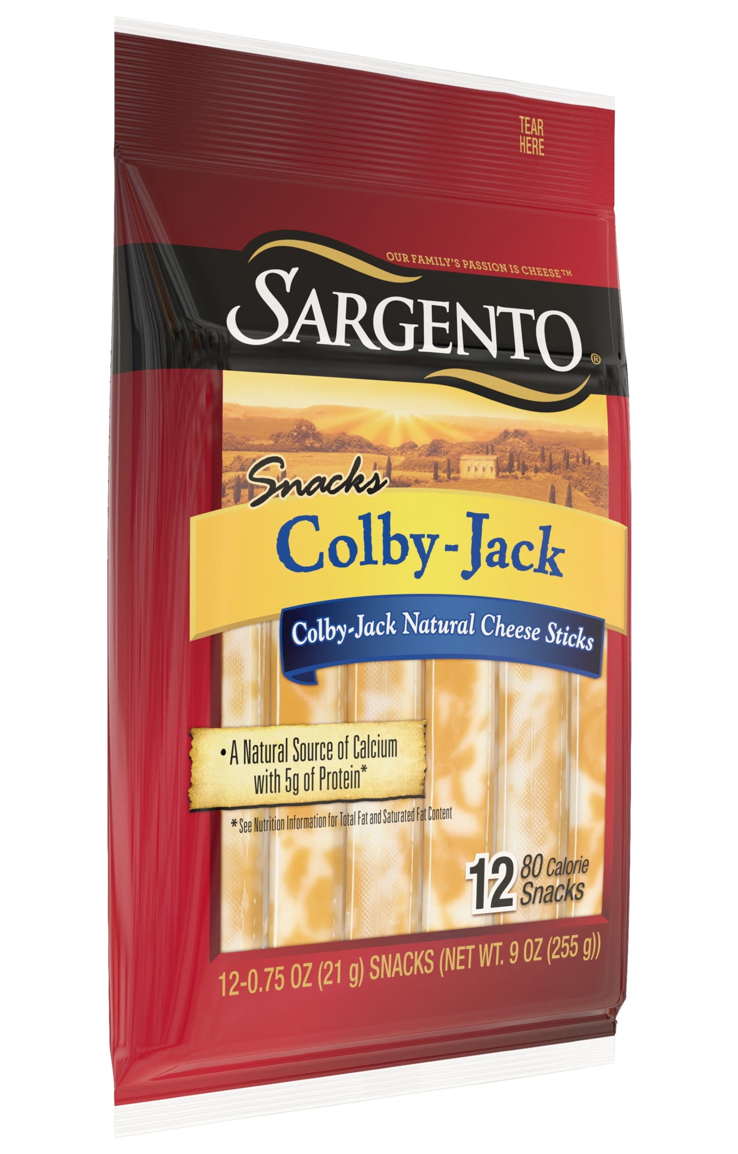 Sargento® Colby-Jack Natural Cheese Snack Sticks, 12-Count