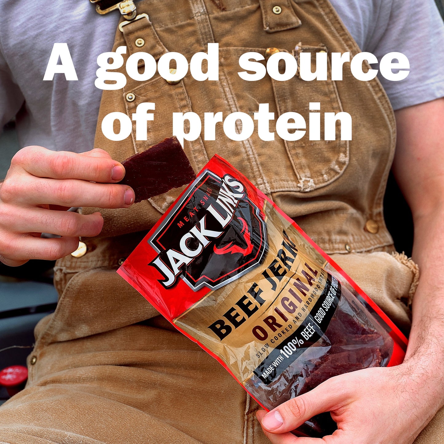 Jack Link's Original Beef Jerky, 10 oz, Resealable Bag