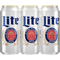 Miller Lite Lager Beer, 6 Pack, 16 fl oz Cans, 4.2% ABV