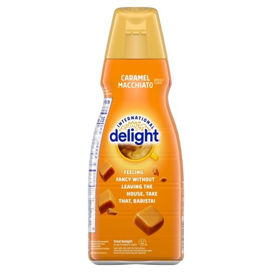 International Delight Caramel Macchiato Coffee Creamer, 32 fl oz Bottle