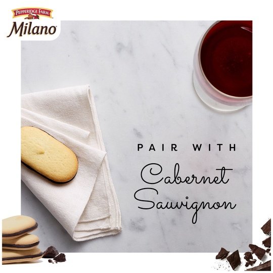 Pepperidge Farm Milano Dark Chocolate Cookies, 6 oz Bag (15 Cookies)