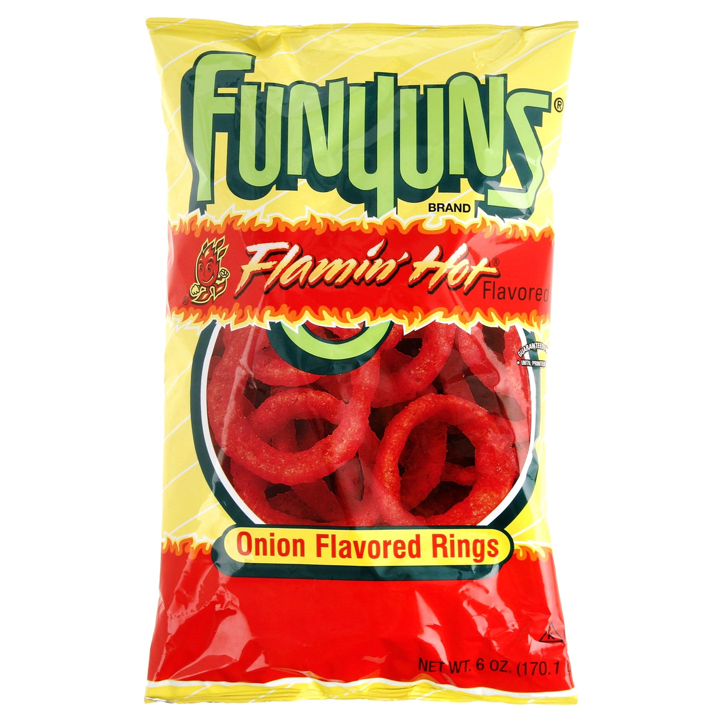 Funyuns Flamin' Hot Onion Flavored Rings, 6 Oz.