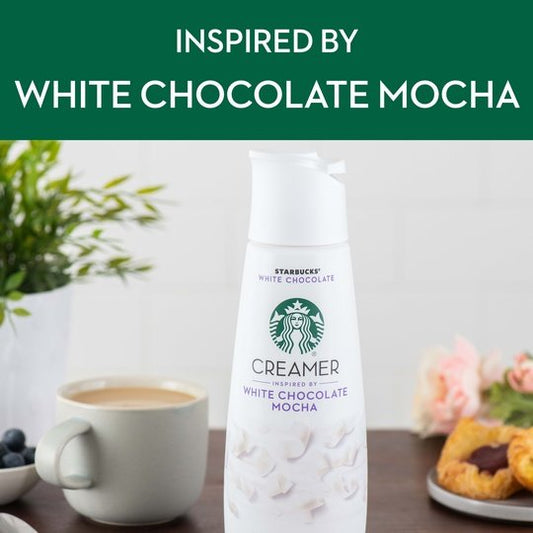 Starbucks Liquid Coffee Creamer White Chocolate Creamer, 28 fl oz