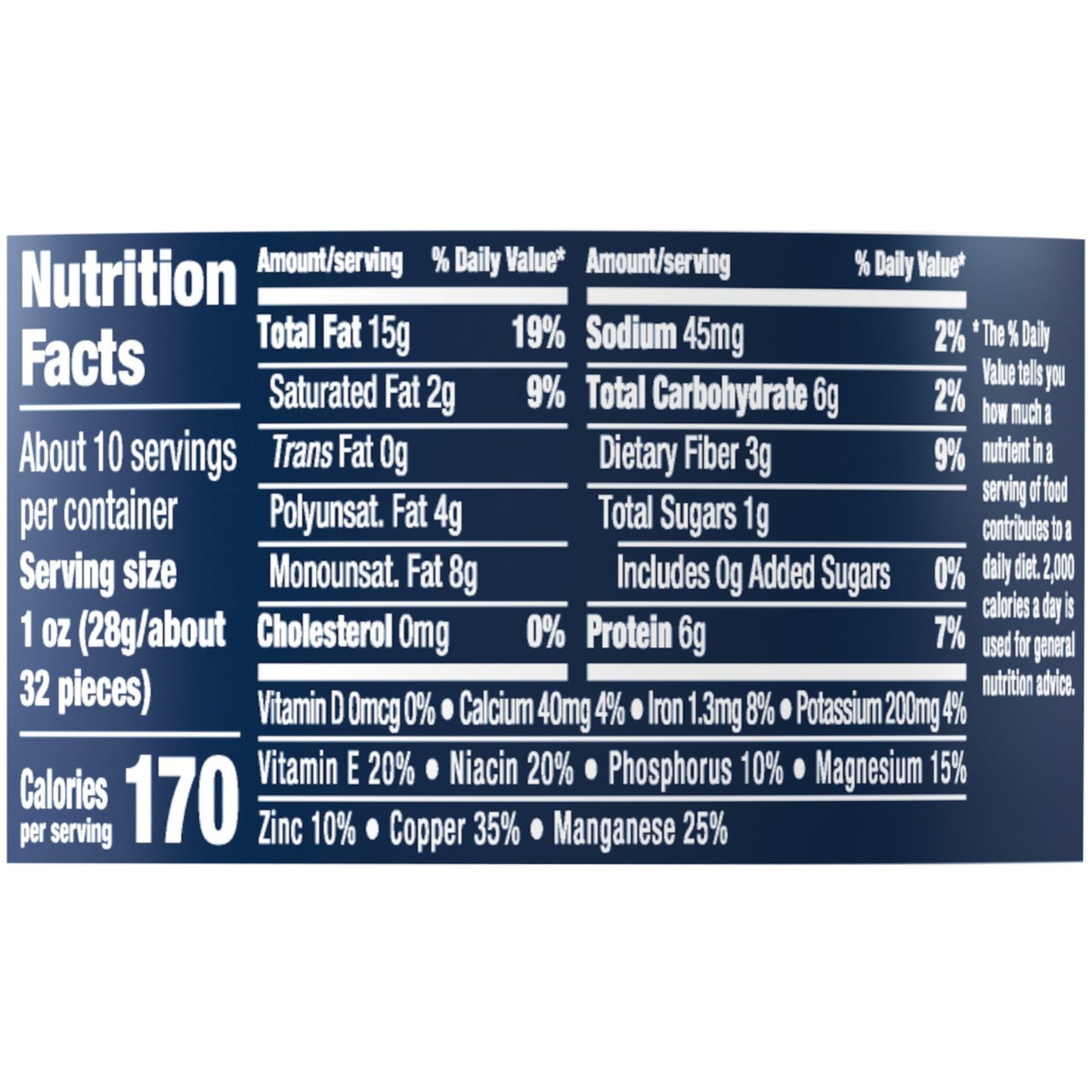 PLANTERS Lightly Salted Mix Nuts, Party Snacks, Plant-Based Protein, 10 Oz Canister