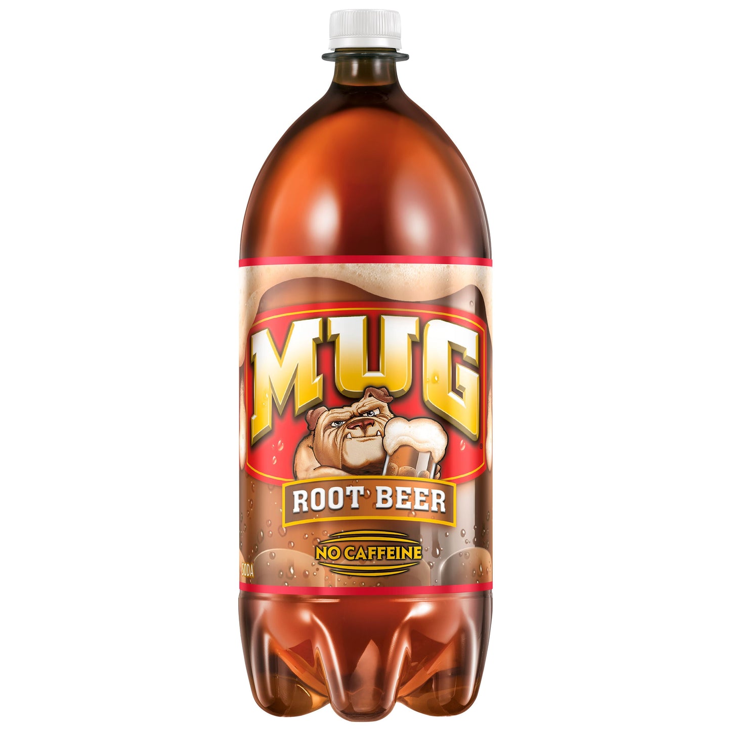 Mug Root Beer Caffeine Free Soda Pop, 2 Liter Bottle