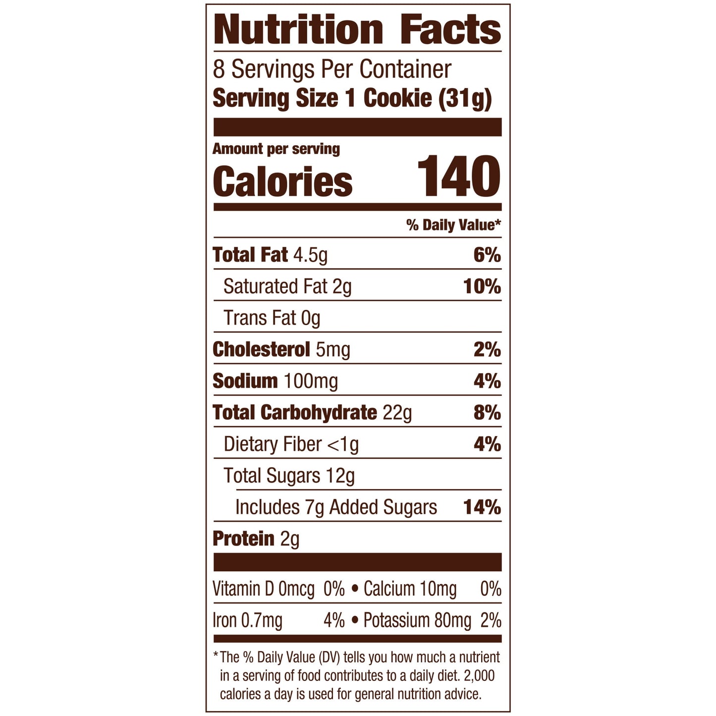 Pepperidge Farm Santa Cruz Soft Baked Oatmeal Raisin Cookies, 8.6 oz Bag (8 Cookies)