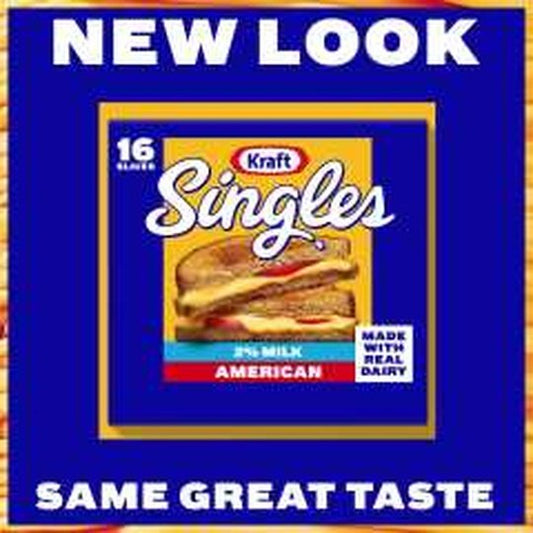 Kraft Singles White American Cheese Slices, 24 Ct Pk