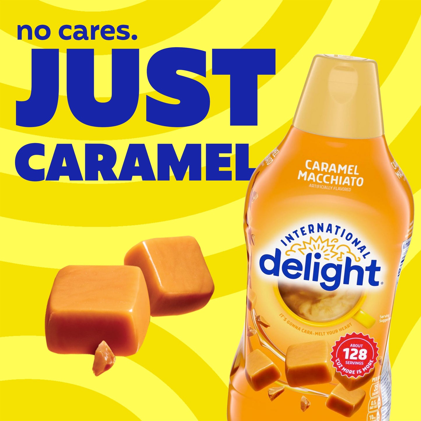 International Delight Caramel Macchiato Coffee Creamer, 64 fl oz Bottle