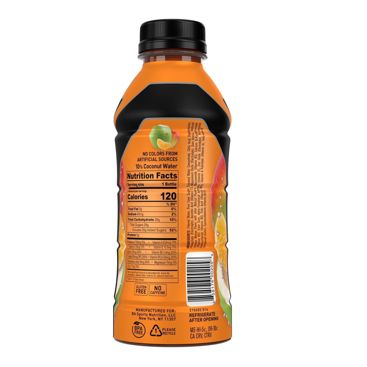 BODYARMOR Sports Drink, Orange Mango, 16 Fl. Oz., 1 count