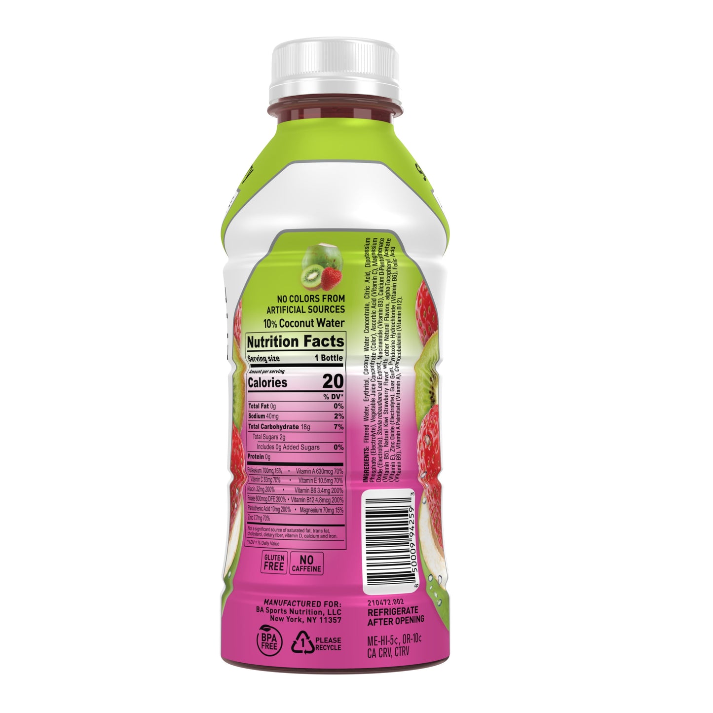 BODYARMOR LYTE Sports Drink Kiwi Strawberry, 16 fl oz