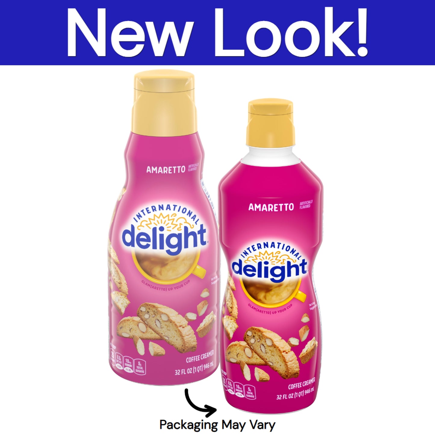 International Delight Amaretto Coffee Creamer, 32 fl oz Bottle