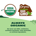 Organic Valley, Organic Whole Milk, Half Gallon Carton (64 oz)